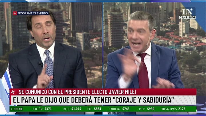 Comunicacion telefonica con el oftalmologo del Papa, Fabio Bartucci