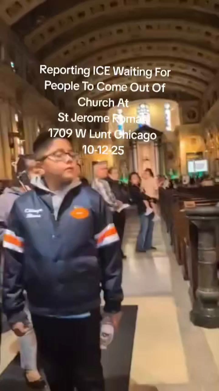 Fueron a la iglesia en Chicago y el ICE los esperó a la salida