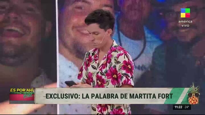 Martita Fort fulminó a Daniel Osvaldo