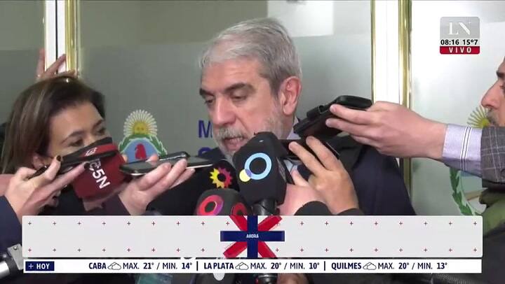 Aníbal Fernández avaló el desalojo en Villa Mascardi: “Hay delitos de usurpación y otros comunes”