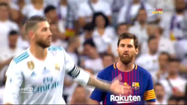 El enojo de Messi con Ramos