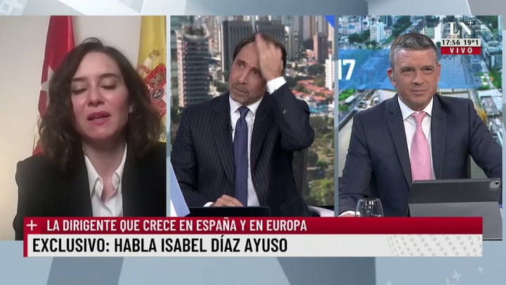 Díaz Ayuso: 'Le pedí a Horacio por la unidad'