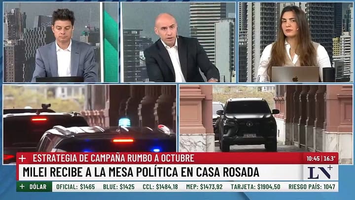 Maria Castiglioni en LN+