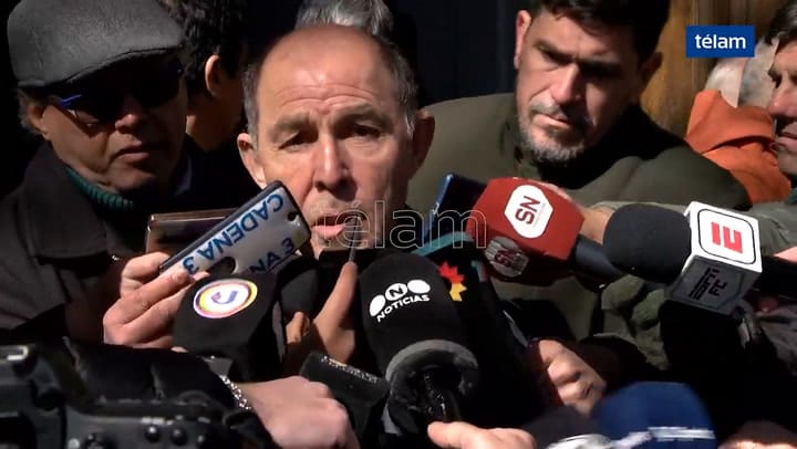 El adiós al Tata Brown: una despedida en la sede social de Estudiantes - Fuente: télam