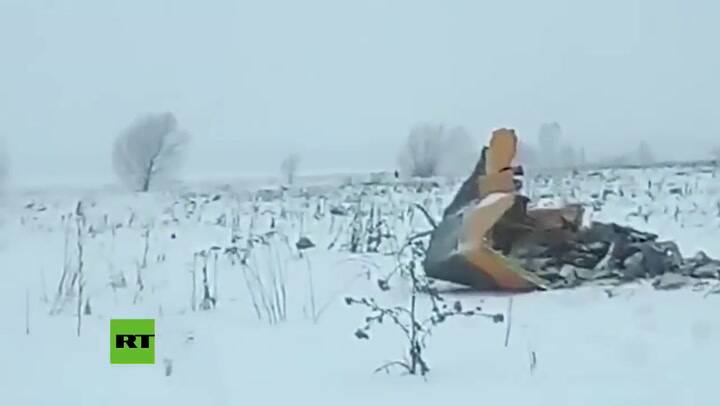 Tragedia en Rusia: se estrelló un avión con 71 pasajeros en la región de Moscú