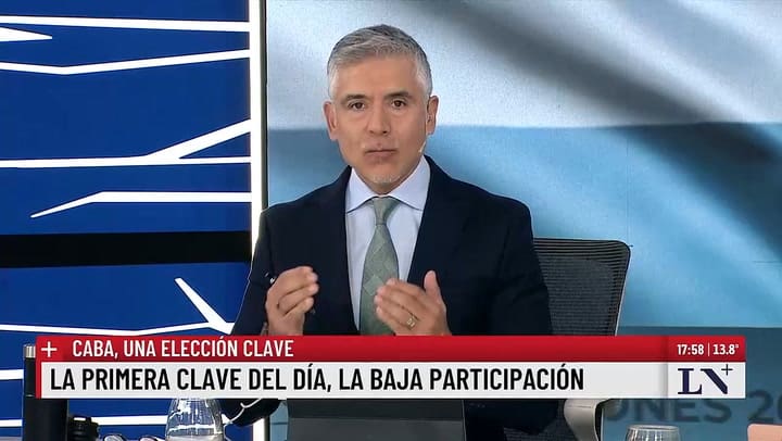 Hasta las 19 no se pueden dar datos oficiales