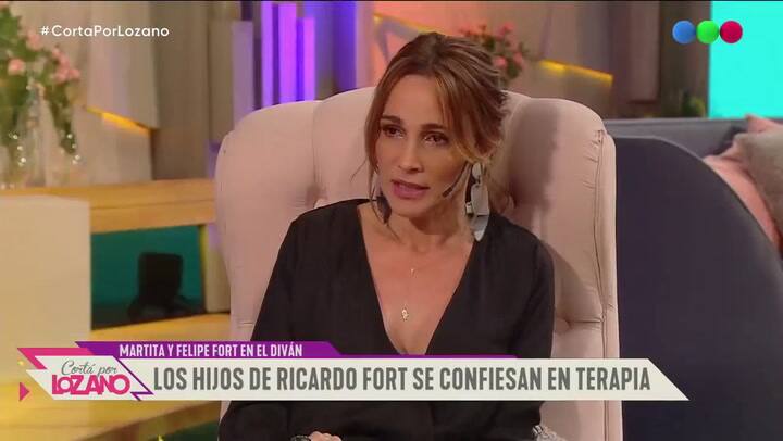 Los hijos de Ricardo Fort recordaron a su padre - Fuente: Telefé