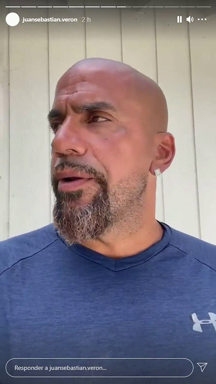 Verón aclaró que no disparó por elevación contra Marcos Rojo sobre su futuro