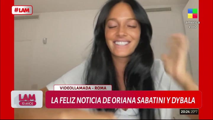 Oriana Sabatini habló sobre los síntomas que presentó en su embarazo