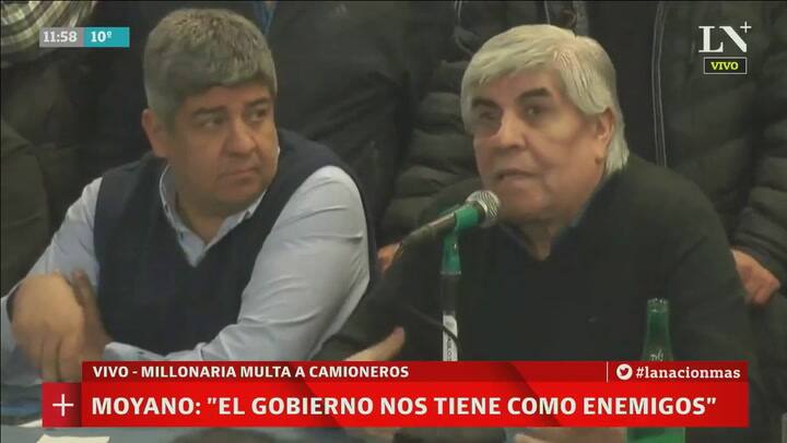 Hugo Moyano: 'Depende del Gobierno que hagamos un paro'