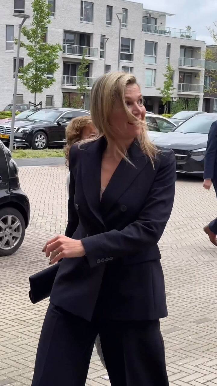 El elegante y sofisticado look de la reina Máxima