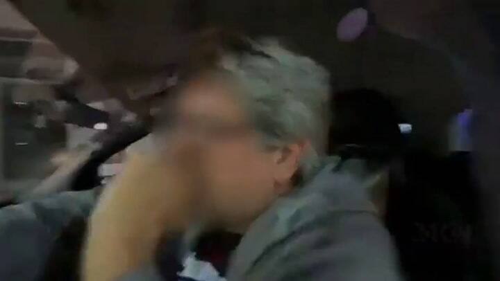 Discusión entre una pareja por un test de alcoholemia positivo