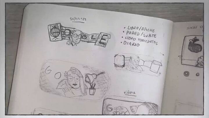 Cómo se hizo el doodle de Google que celebra los 90 años del nacimiento de Quino