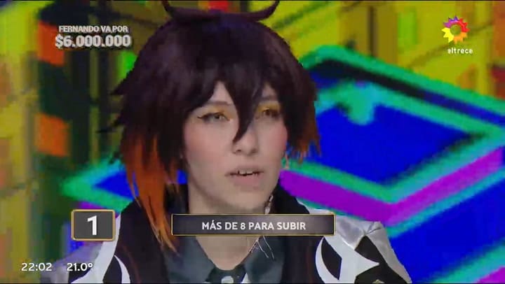 Participo de Los 8 escalones e hizo llorar a su papa