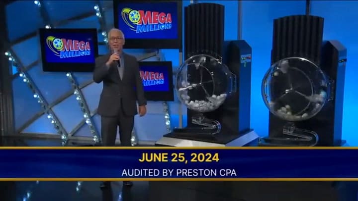 Mega Millions: números ganadores del sorteo del 25 de junio