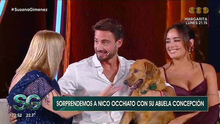 El divertido intercambio de Conce y Susana Gimenez