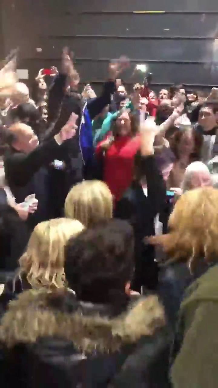 María Eugenia Duffard en la previa de la presentación del libro de CFK - Fuente Twitter