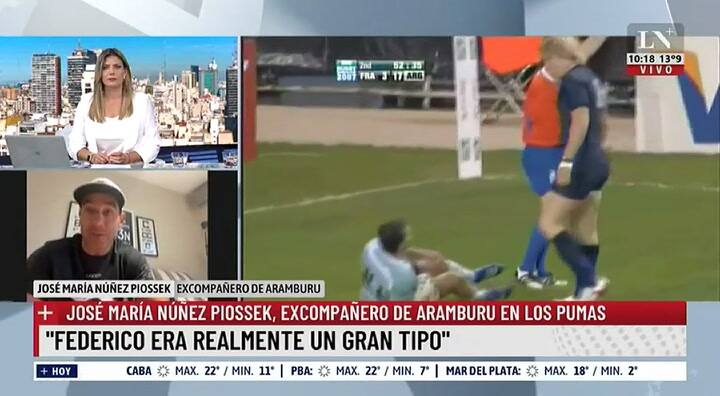 La palabra de Piassek, excompañero de Aramburu en Los Pumas
