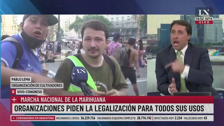 La insólita interrupción en medio de una entrevista que descolocó a Feinman