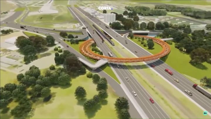 Jorge Macri anunció la construcción de un túnel vehicular que conectará Belgrano y los Lagos de Palermo con el Parque Costero y el Aeroparque