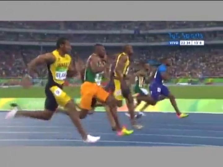 La mejor cámara del triunfo de Bolt