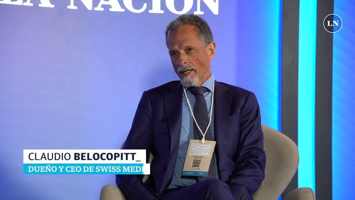 Claudio Belocopitt con José del Rio en IDEA