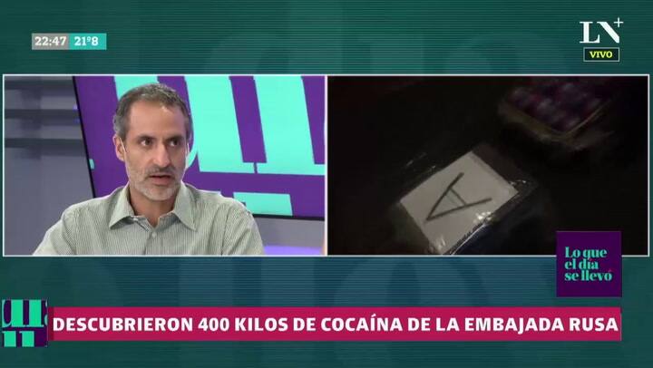 Descubrieron 400 Kilos De Cocaína En La Embajada Rusa
