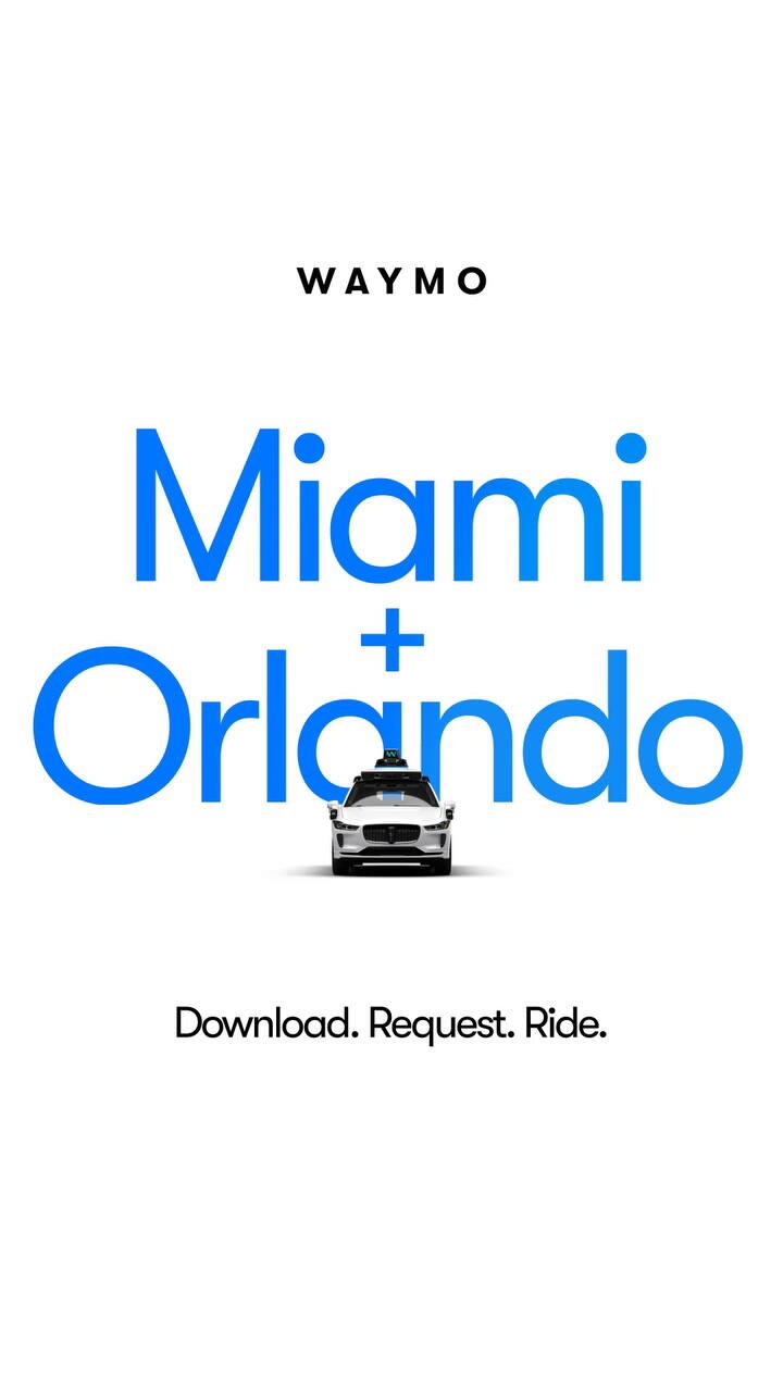Es oficial en Florida: Waymo se va Miami y Orlando con viajes autónomos