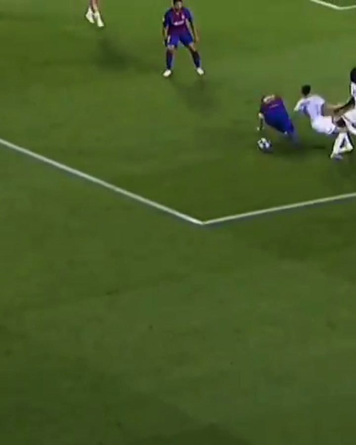 La jugada de Leo Messi en el Barcelona que se emparenta con la de su hijo Mateo