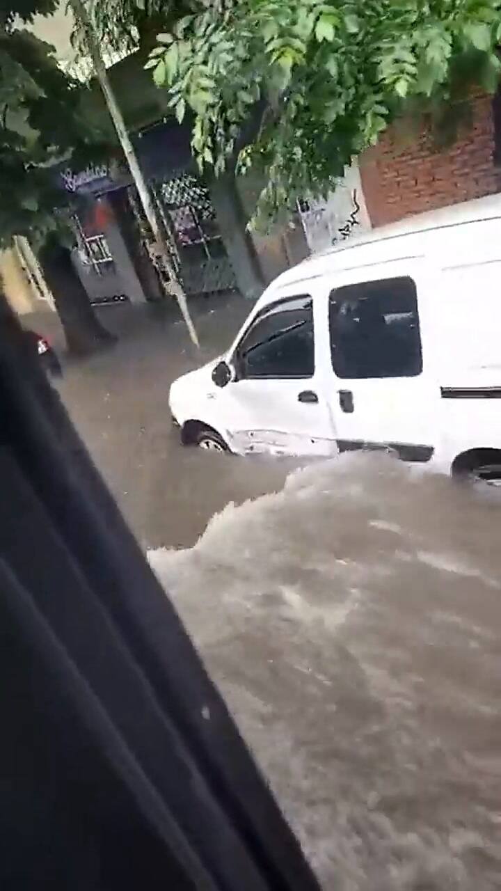 Anegamientos en Coghlan y Parque Patricios