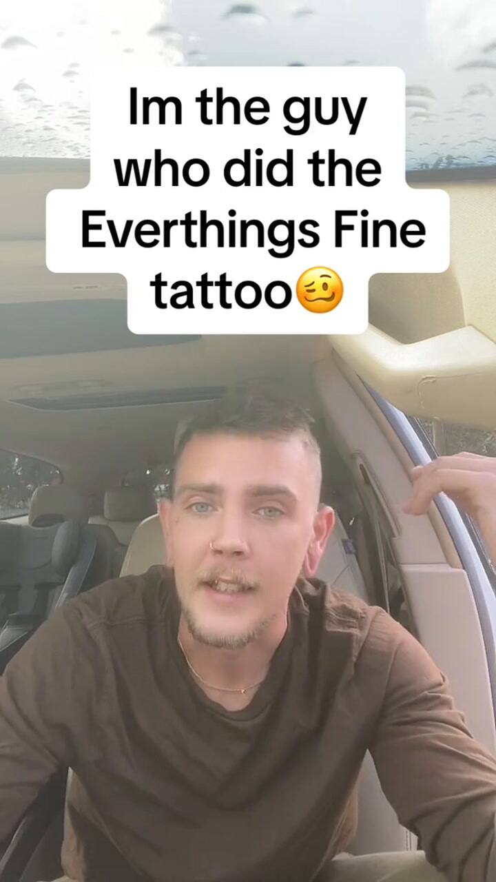 El tatuador explicó su postura tras el incidente viral