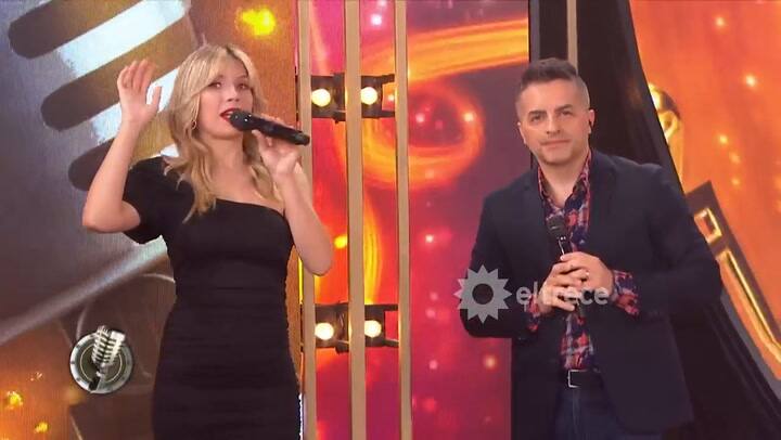 Cantando 2020. Claribel Medina y Agostina Alarcón cantaron 'Cosas del amor' - Fuente: eltrece