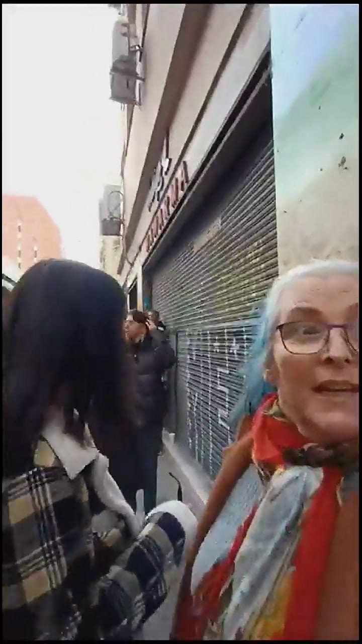 Delfina Wagner y la vecina de Cristina fueron al acto de Victoria Villarruel