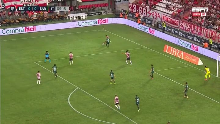 El resumen de Estudiantes vs. Sarmiento y el codazo que recibió Guido Carrillo