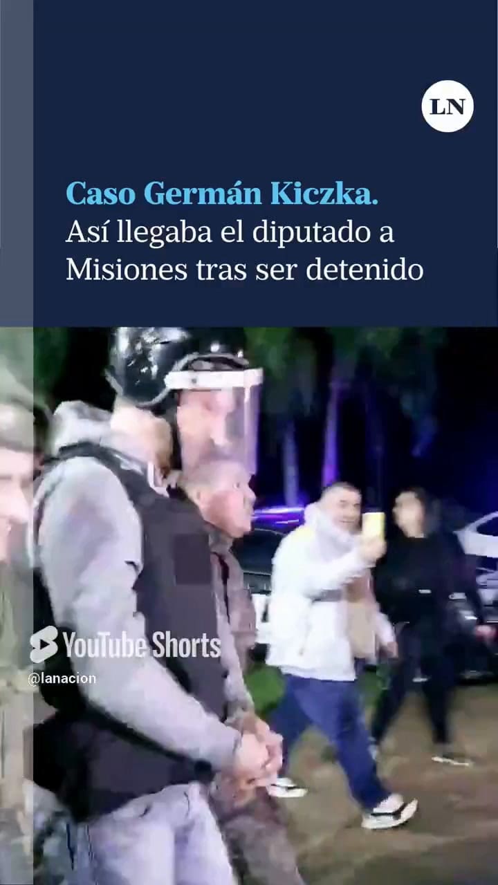 Caso Germán Kiczka Así Llegaba El Diputado A Misiones Tras Ser Detenido