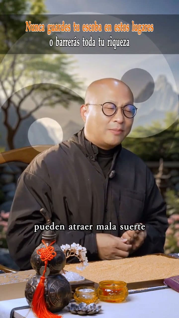 ¿Dónde guardar la escoba según expertos en Feng Shui?