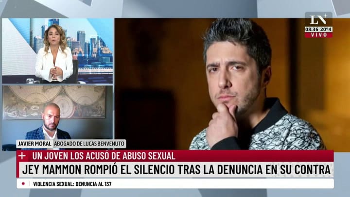 Denuncia a Jey Mammon: habla el abogado de Lucas Benvenuto