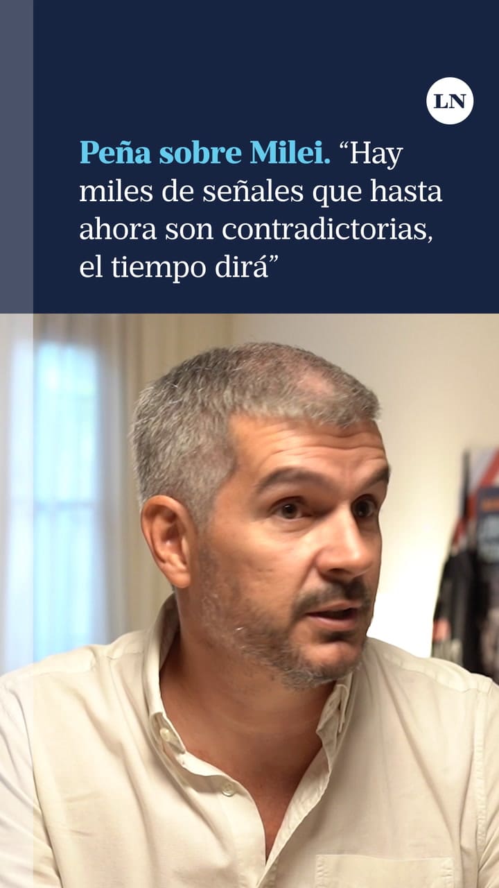Marcos Peña: "Con Milei hay miles de señales que hasta ahora son contradictorias, el tiempo dirá"