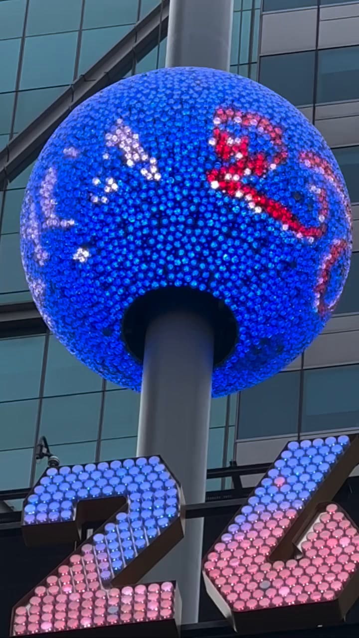 Times Square celebrará los 250 años de EE.UU. con una bola patriótica