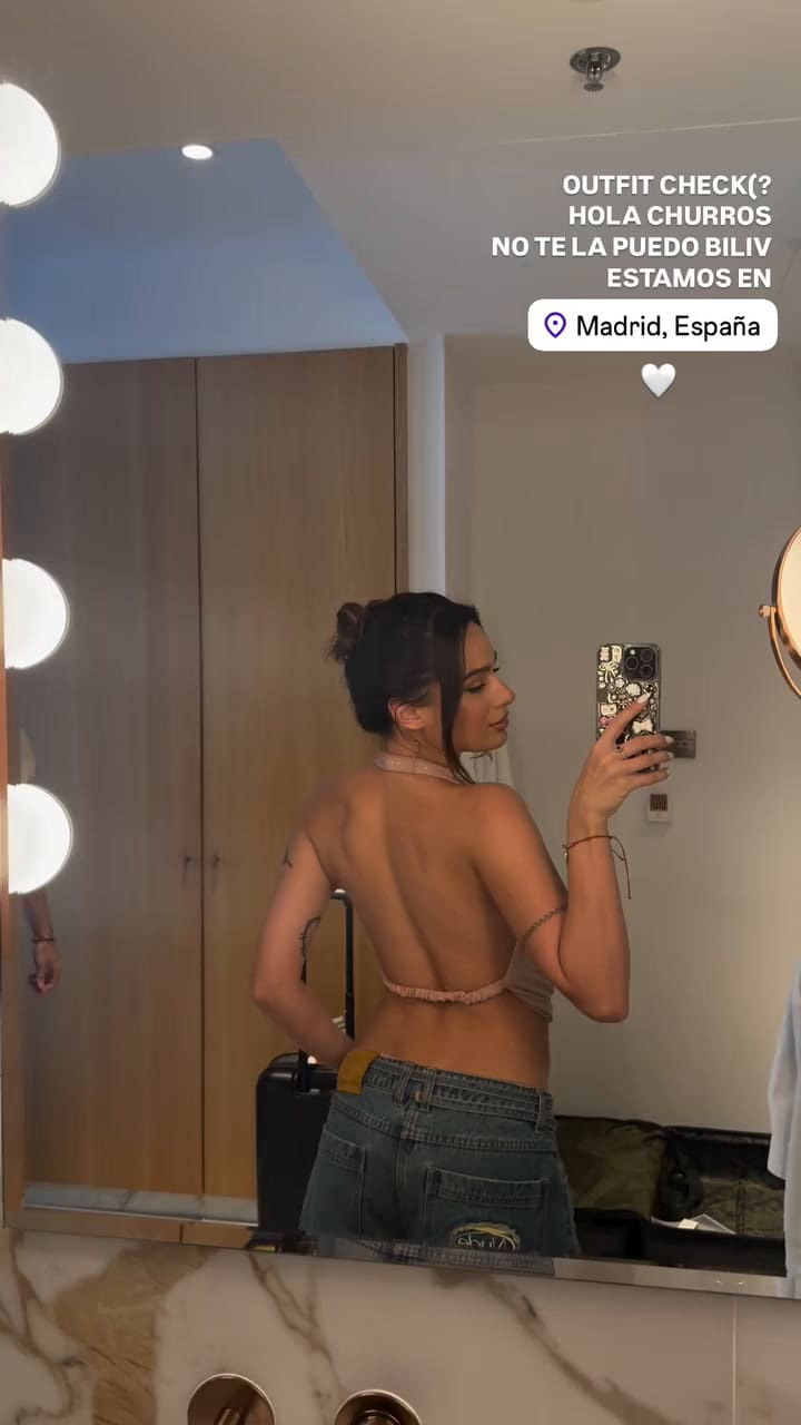 El look de Flor Jazmín para el concierto de Lola Índigo