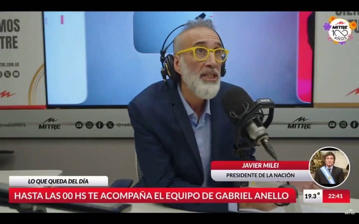 Milei, sobre el caso Andis