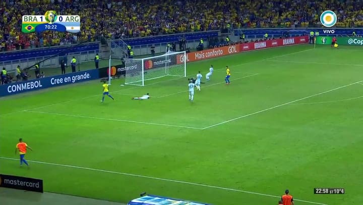 Brasil 2 - 0 Argentina