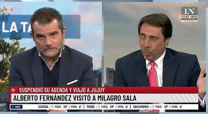 Feinmann y Rodrigues sobre la visita de Fernández a Milagro Sala
