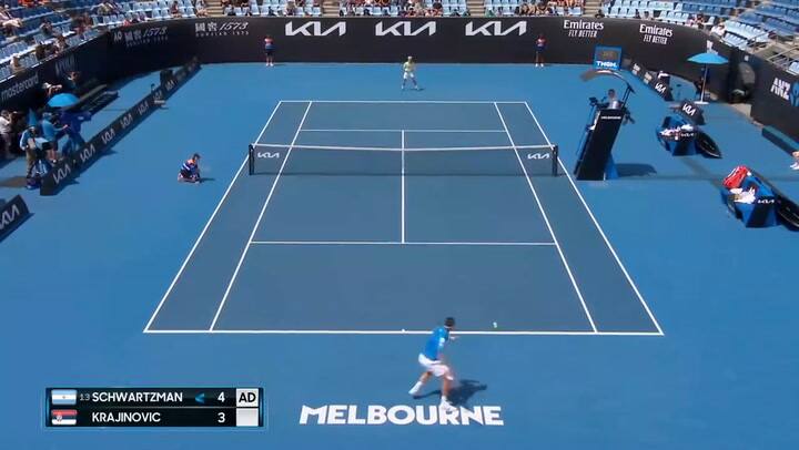 Diego Schwartzman se presentó con un triunfo sobre Filip Krajinovic