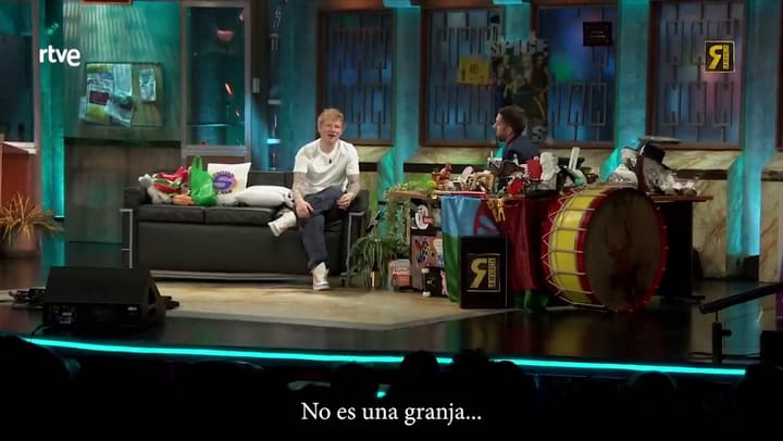 Ed Sheeran habló de su faceta poco conocida