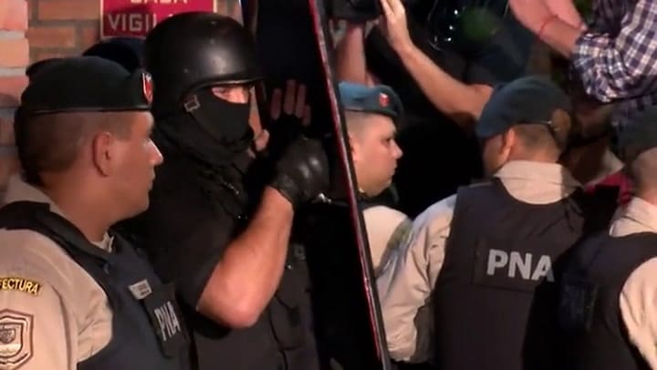 Así volvía el 'Caballo' Suárez a prisión