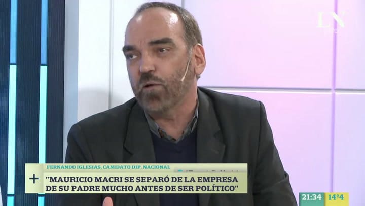 El fuerte cruce entre Diana Conti y Fernando Iglesias