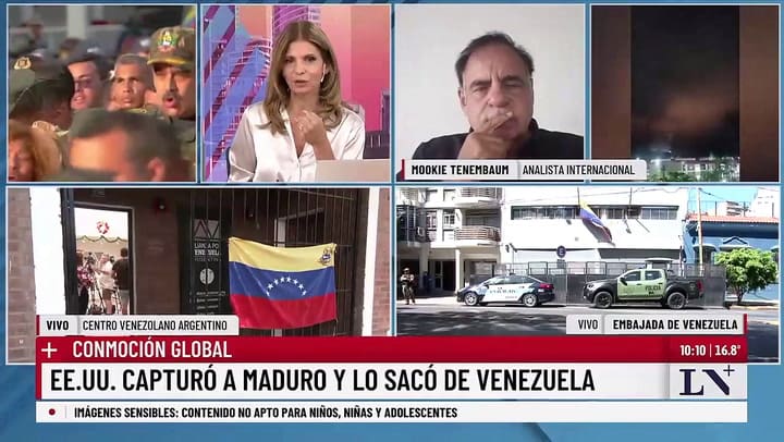 Mookie Tenembaum analizó la captura de Nicolás Maduro