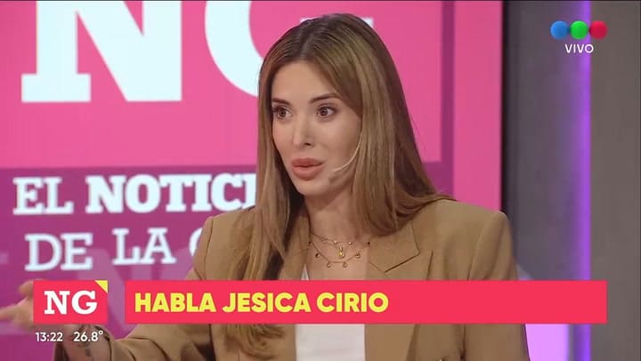 La pregunta sobre Insaurralde que incomodo a Jesica Cirio