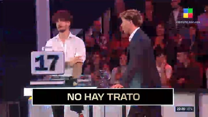 Su historia de superación emocionó a todos en Trato Hecho